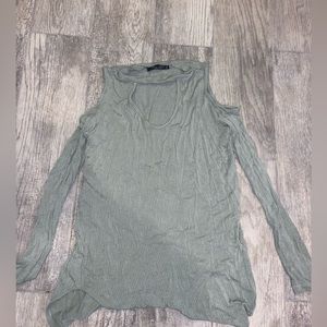 Soft and silky long sleeve top